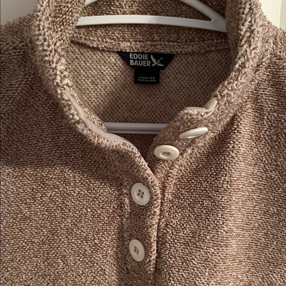 Eddie Bauer Brown Turtleneck Sweater - Picture 2 of 5